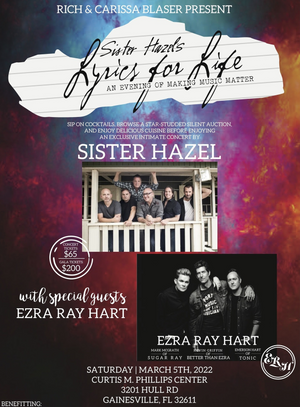 Sister Hazel's Lyrics for Life: An Evening of Making Music Matter!