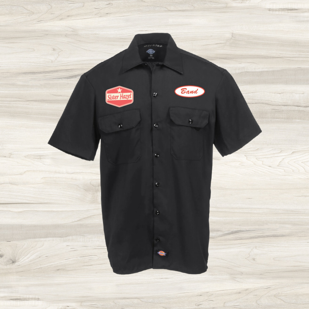 Sister Hazel Band Dickies Work Shirt Sister Hazel Merch Store by Campus Customs
